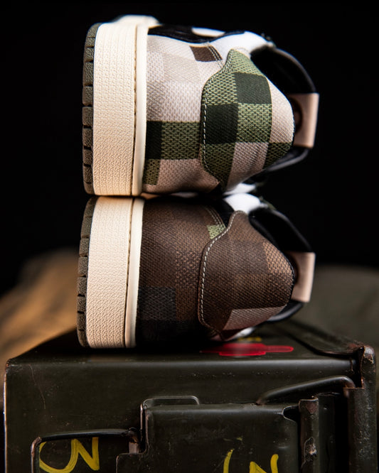 Damoflage LV TS AJ1 Low with black sole